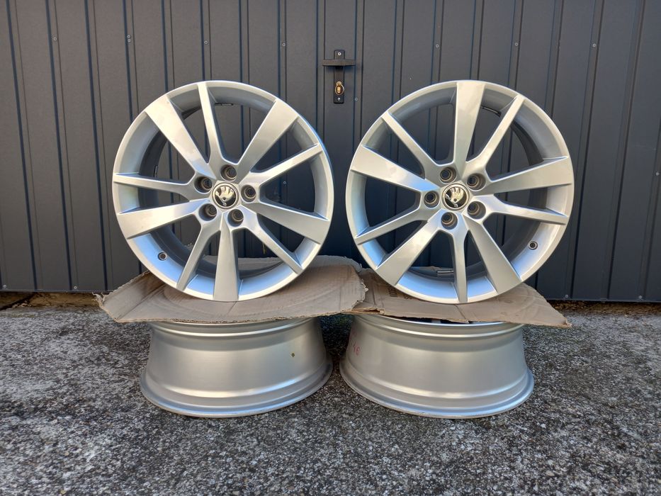 Jante  originale   skoda  pe 17 .5x100