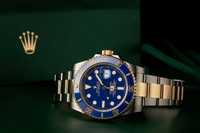 Ceas Automatic Rolex Submariner Gold-Blue-Silver Casual/Luxury Edition