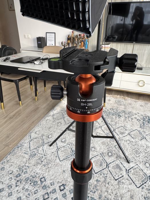 Штатив K&F Concept SA255C1+BH-28L карбоновый KF09.093V1