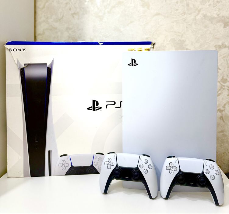 Playstation5 ps5 плейстейшен5 пс5 с дисководом+60игр