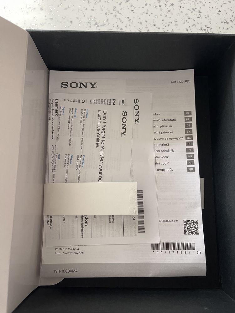 Căști Sony WH-1000XM4 - Noise canceling