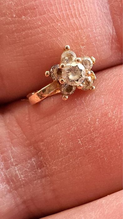 Сережки детские золотые