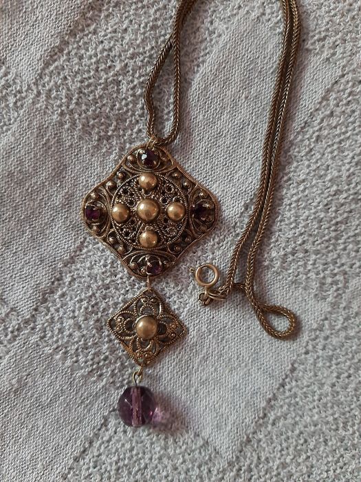 подвеска  Чехословакия"Яблонекс" 1960-е г винтаж