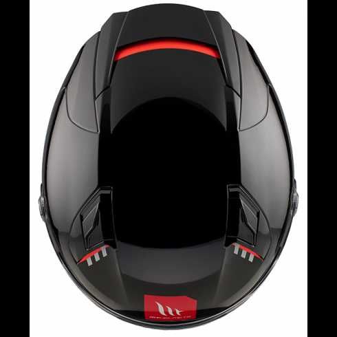 Спортна Каска MT REVENGE 2 S SOLID A1 GLOSS BLACK черен гланц  22.06
