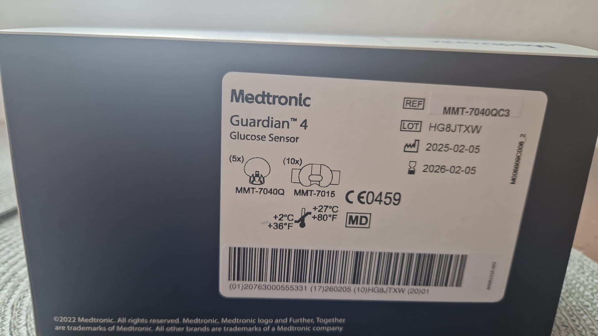 Senzori glicemie medtronic guardian 4