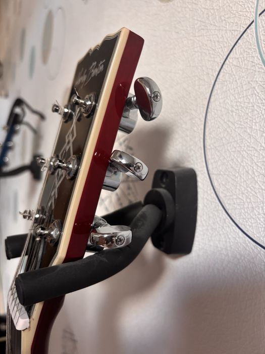 Chitara electrica Harley benton DC Custom II Cherry