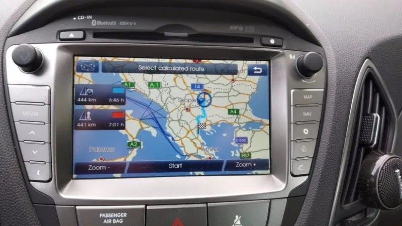 Карти Навигация 2025 за KIA / КИА и Hyundai пълно покритие България