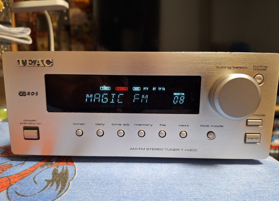 Tuner radio RDS Teac T-H300 Japan de linie audio