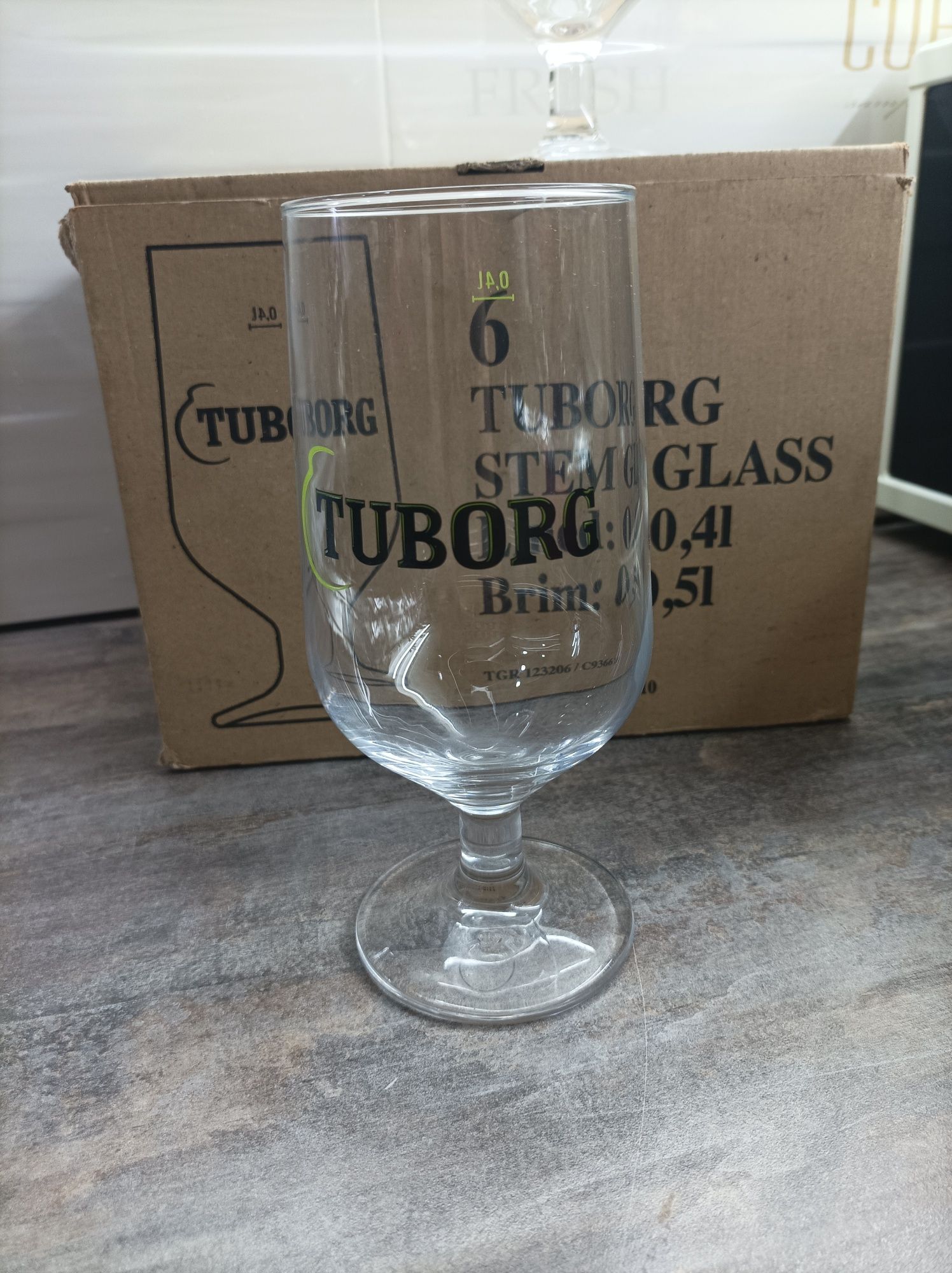 Пивной бокал Tuborg