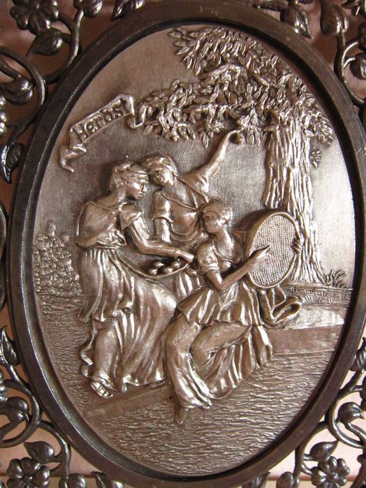 cadou rar metalic Tablou 3D si rama  detasabila colectie Germany 1970