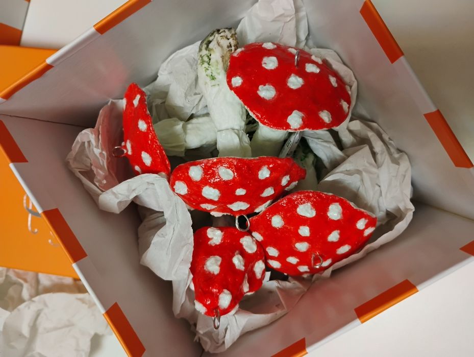 Играчки за елха ръчна изработка