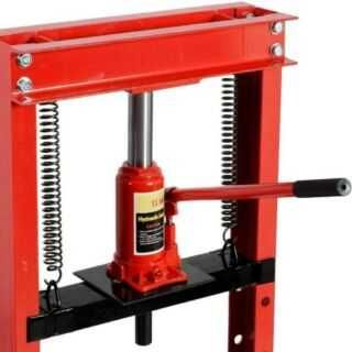 Presă hidraulică de atelier KrafTech HB-6749 12 tone cu suport