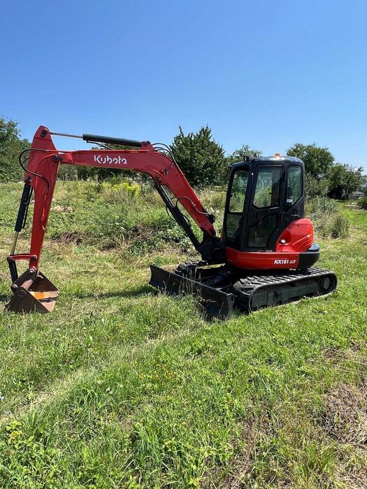 Vand miniexcavator Kubota KX161