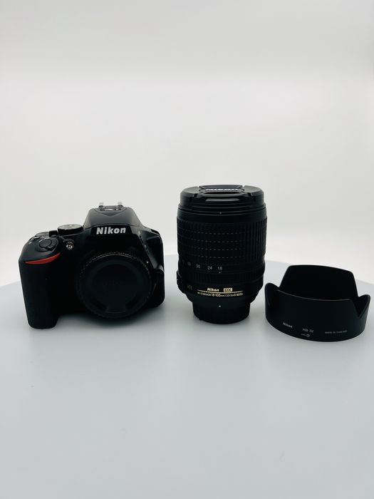 Nikon D5600 + Obiectiv AF-S 18-105mm/Pret fix!