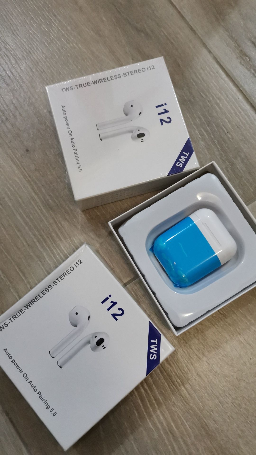 Casti bluetooth 5.0 iOS Android cu microfon și funcție de apel