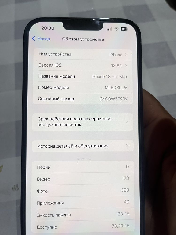 Iphone 13 pro max BLUE