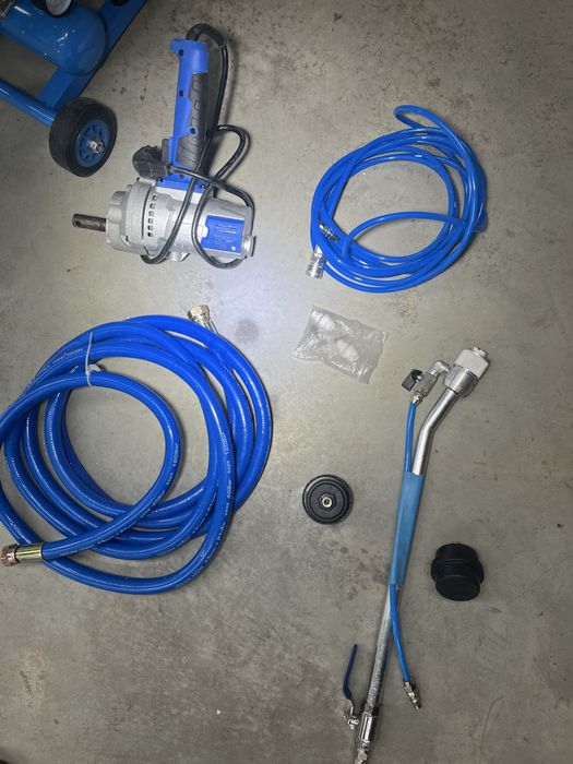 Pompa glet gleturi gletuit mecanizat 220v profesionala completa noua