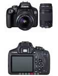 Canon EOS 4000D с 2 обектива и гаранция