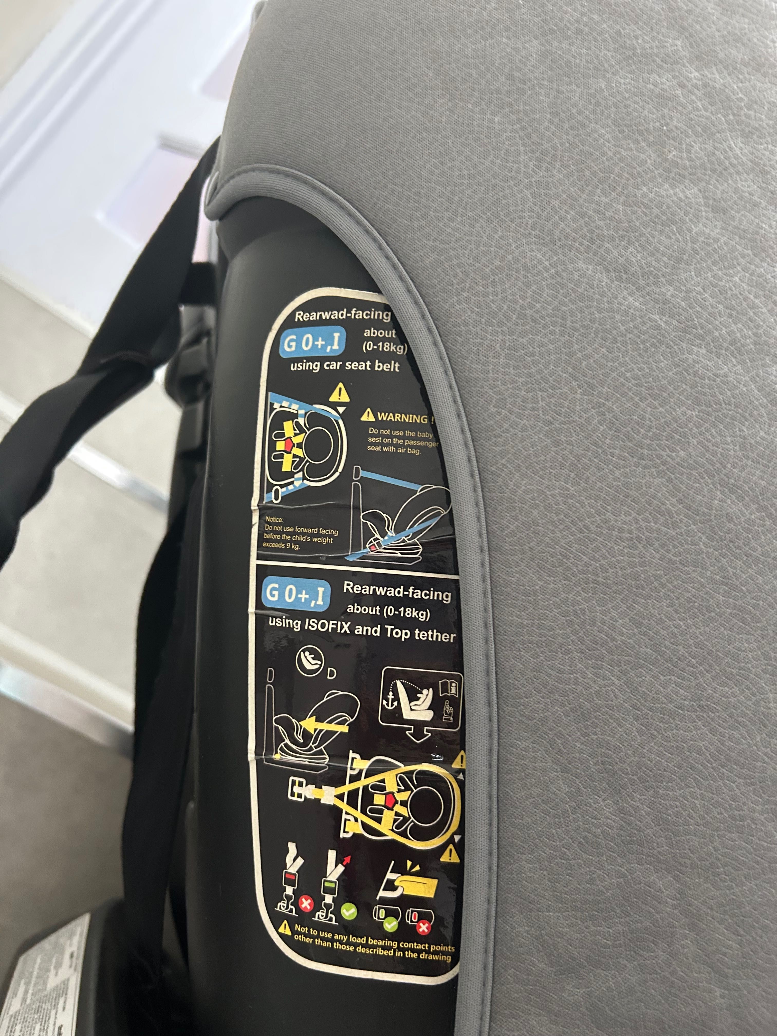 Детско столче за кола Lorelli Techno 360 с ISOFIX система - 0-36 кг