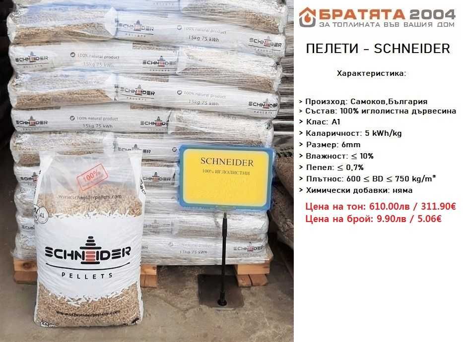 Пелети и пак Пелети, за гр. София и региона. Борса БРАТЯТА 2004