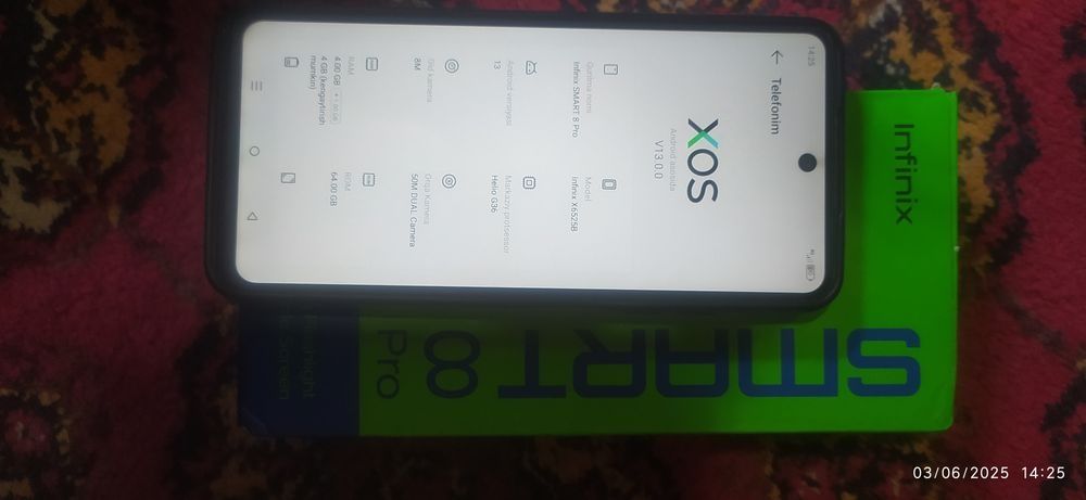 Infinix smart 8 pro idial