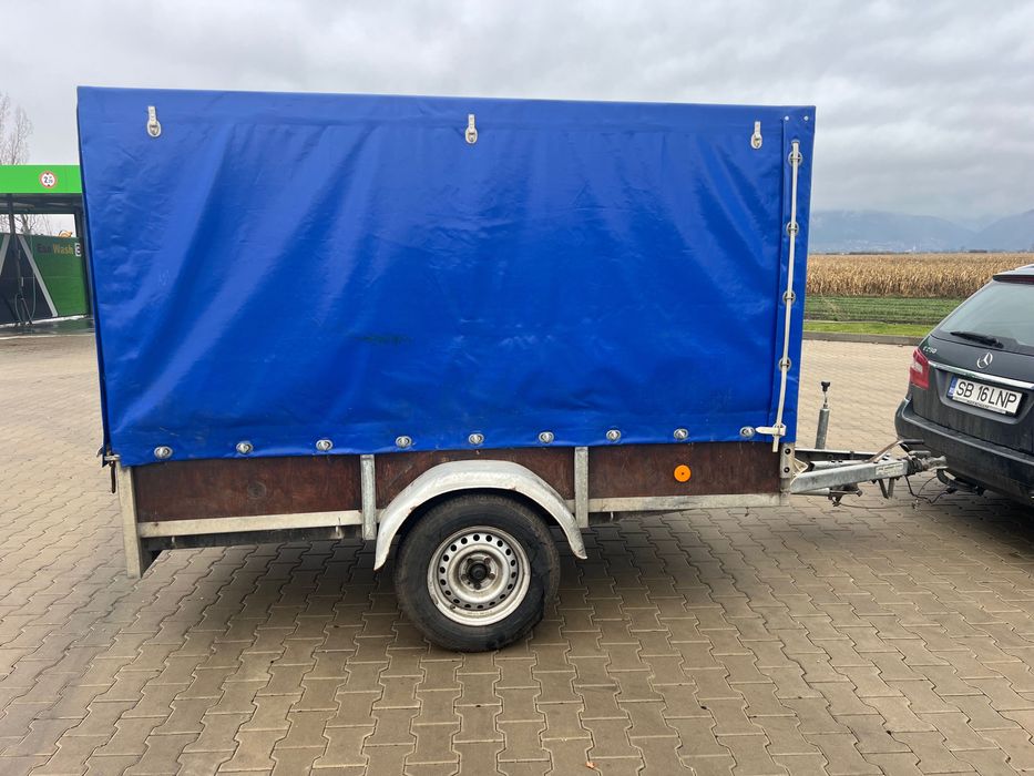 Remorca Anssems 1300 kg 2,60 x 1,50 x 1,60 m prelata noua
