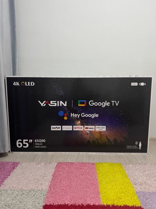 телевизор Yasin 65" 120hz