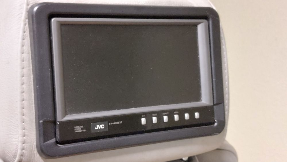 Автомобилни седалки с монитори. Кожени