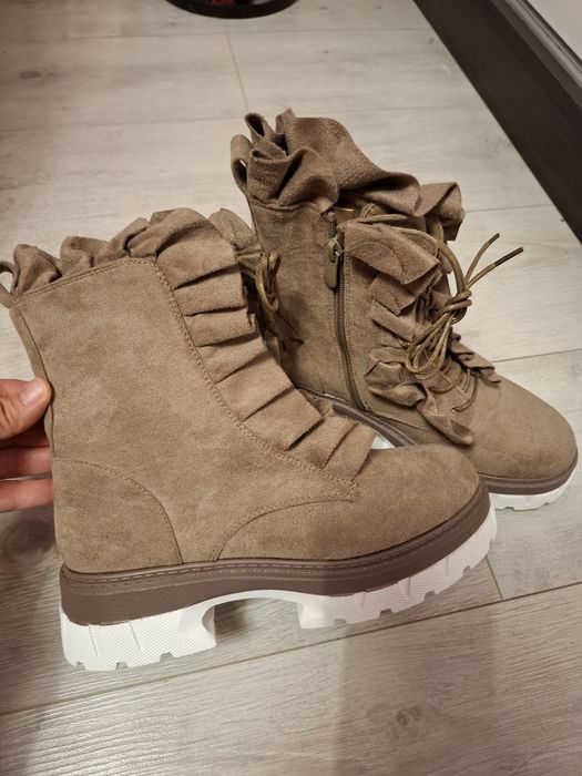 Дамски ботуши велур