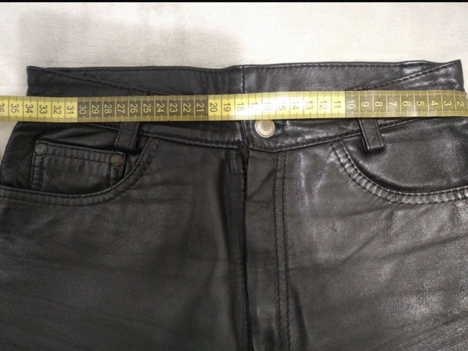 Pantaloni piele naturala