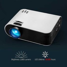 Мини проектор AUN W18 2800 лумена LED преносимо домашно кино за 1080P