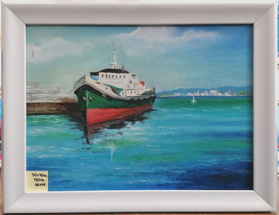 9бр.картини с маслени бои