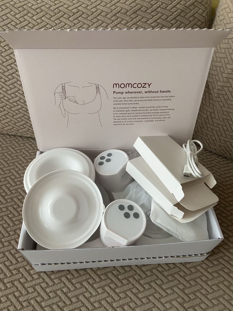 Двойна handsfree помпа за кърма Momcozy S12 Pro