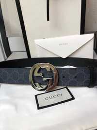 Curea originala Gucci GG Supreme belt with G noua
