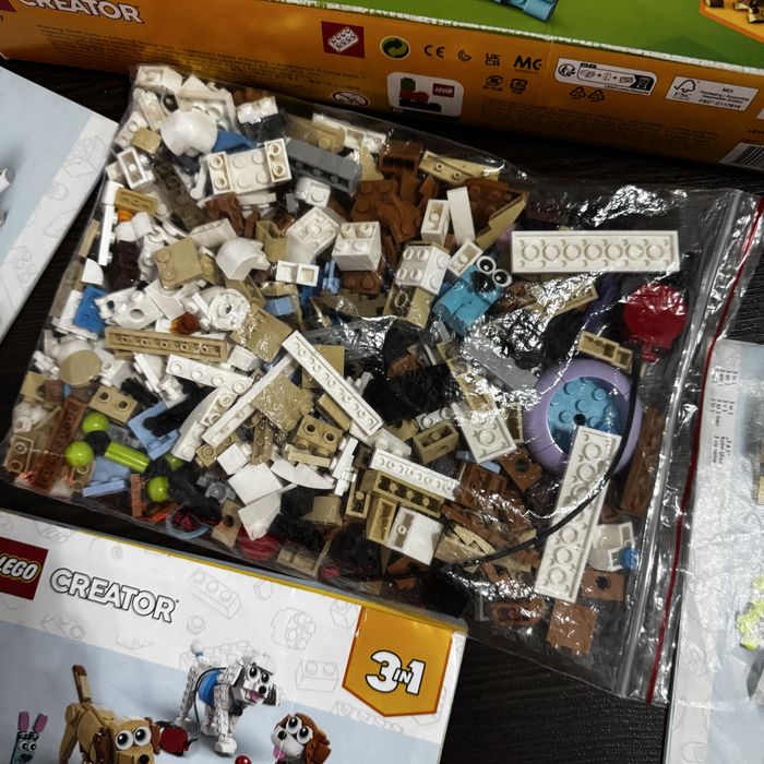 LEGO Creator 3în1 caini adorabili