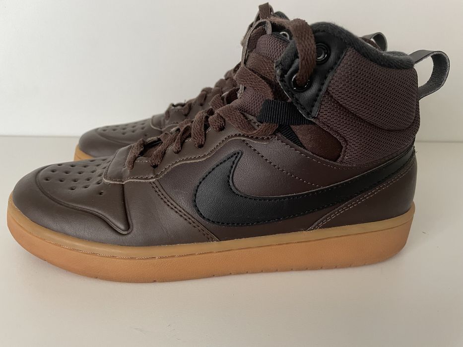 NIKE  Court Borough Mid 2 Boot (GS) BQ5440 200 Maro