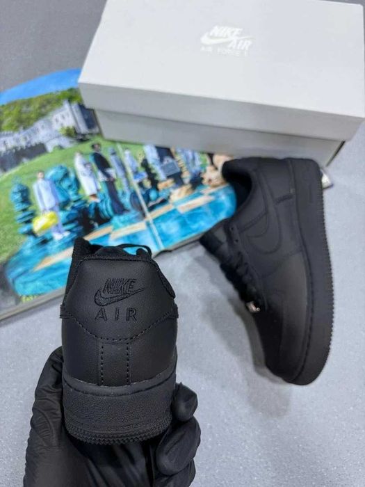 Nike Air Force 1 Triple Black 36,37,38,39.40,41,42,43,44,45,46,47