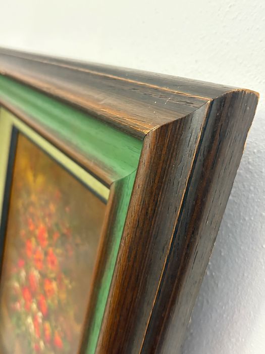 Vand tablou ulei pe panza Francine Tavernier semnat