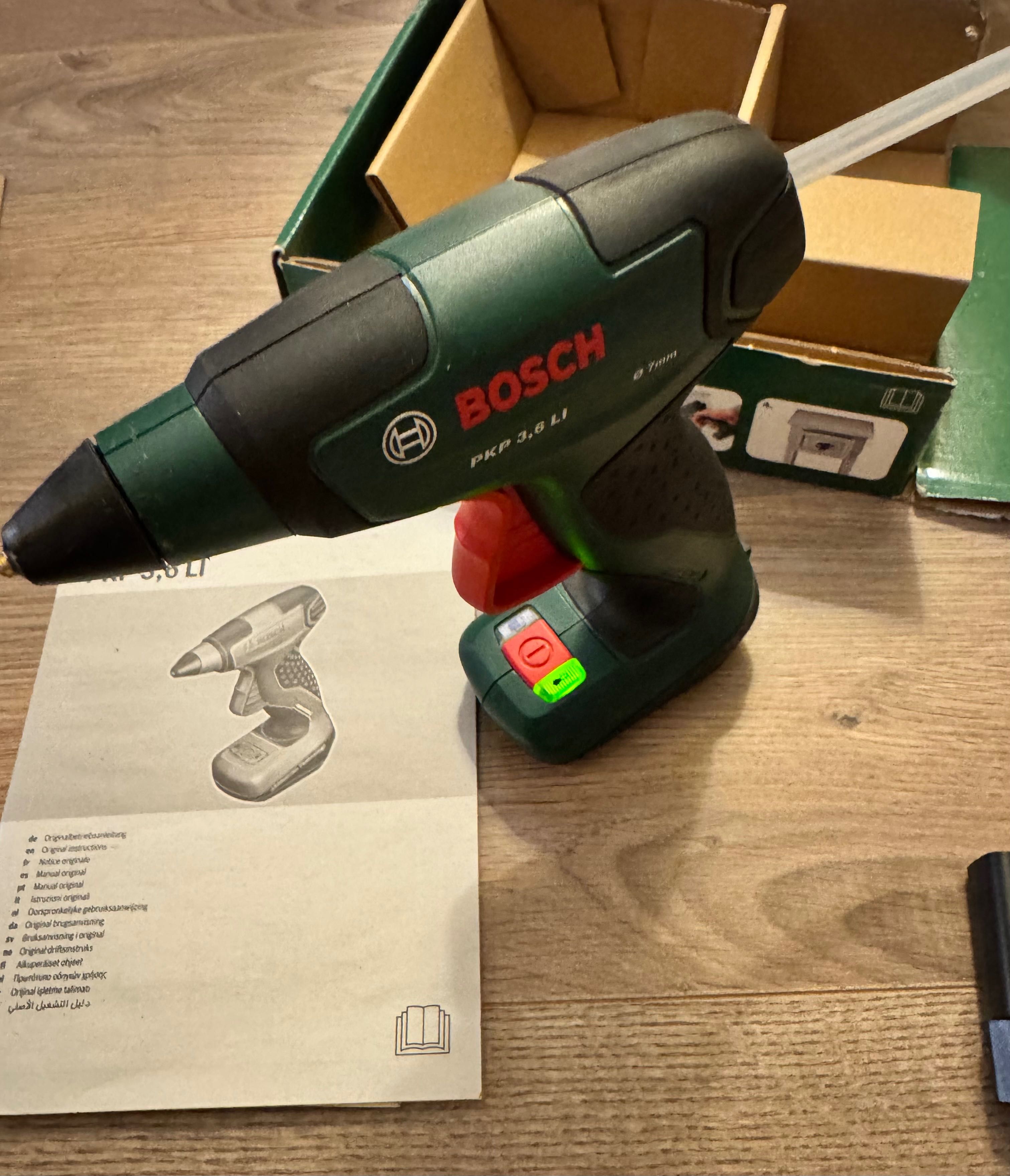 Bosch PKP 3,6 LI - Акумулаторен Пистолет за горещо лепило