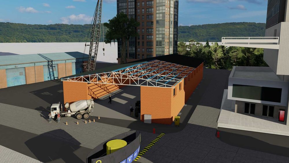 Realizez Proiecte Hale metalice detalii executie si randari