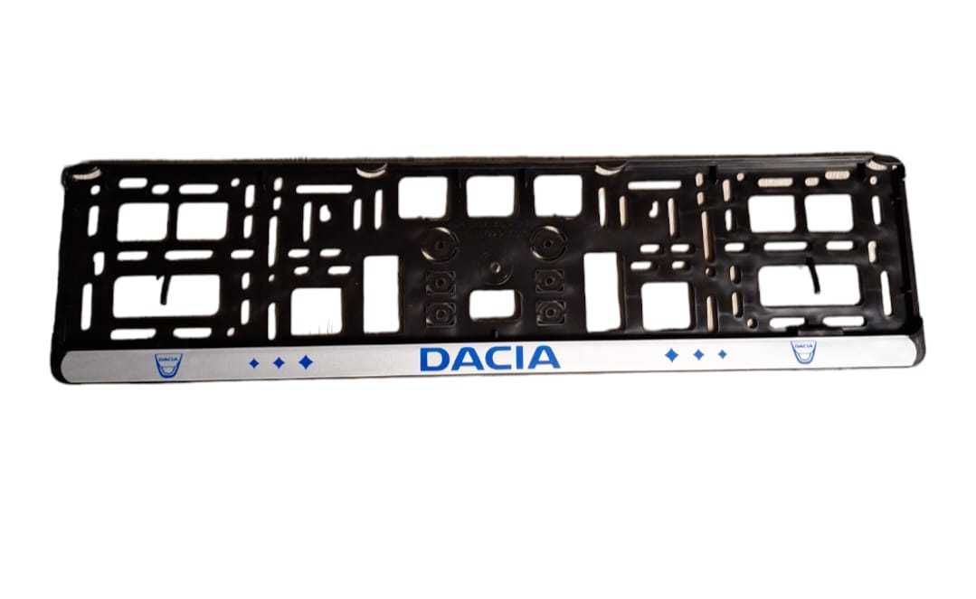 Set 2 suporti numar inmatriculare, Dacia, 52.5 X 13.5 cm