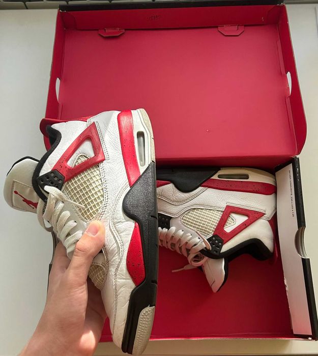 Air Jordan 4 red cement originali