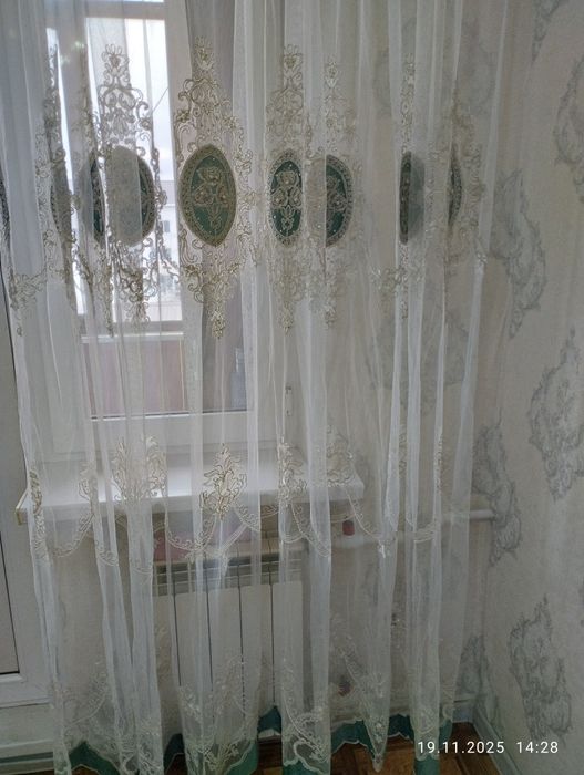 Тюль сатылады! 2 штук