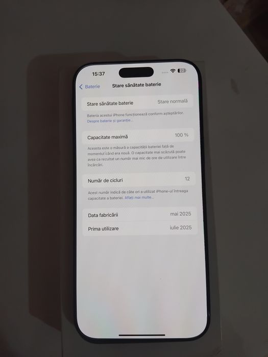 Vând iPhone 16 pro max