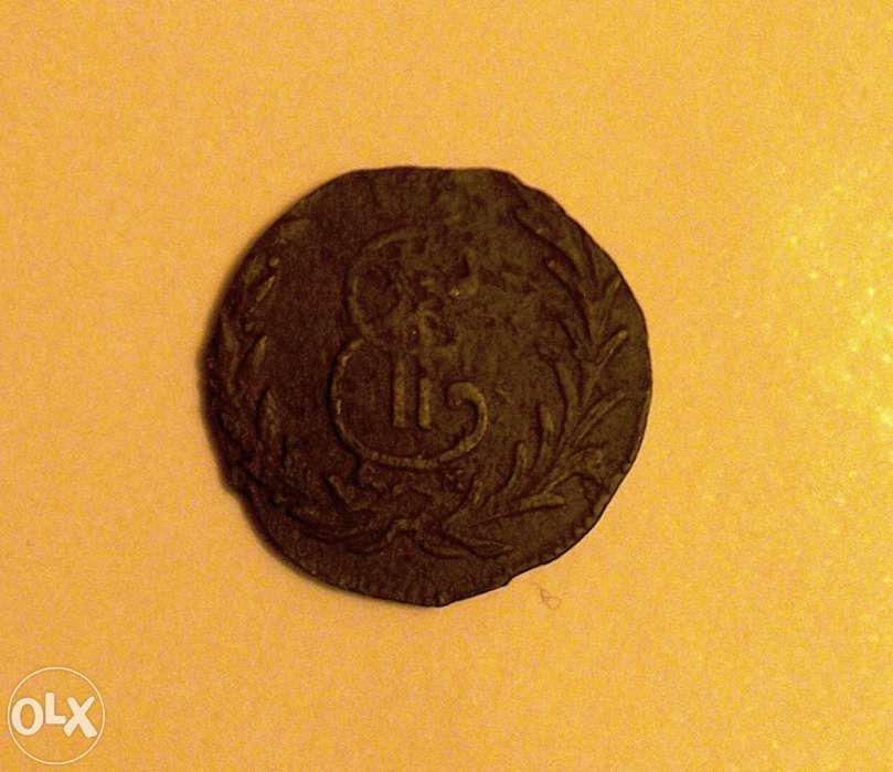 Денга 1768 года Сибирская монета