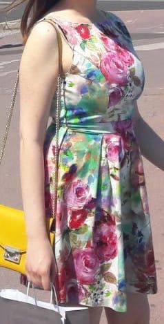 Rochie de vara cu flori măr 36