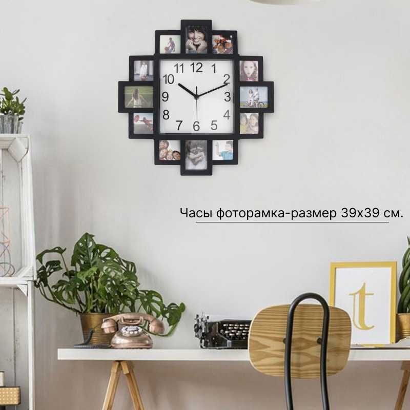 Настенные часы в стиле арт декор.