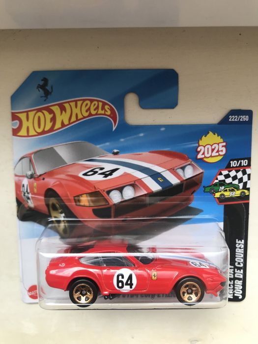 Ferrari 365 GTB4 competizione hot wheels hotwheels количка ферари