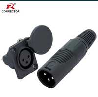 Conector xlr 3 pini produs nou