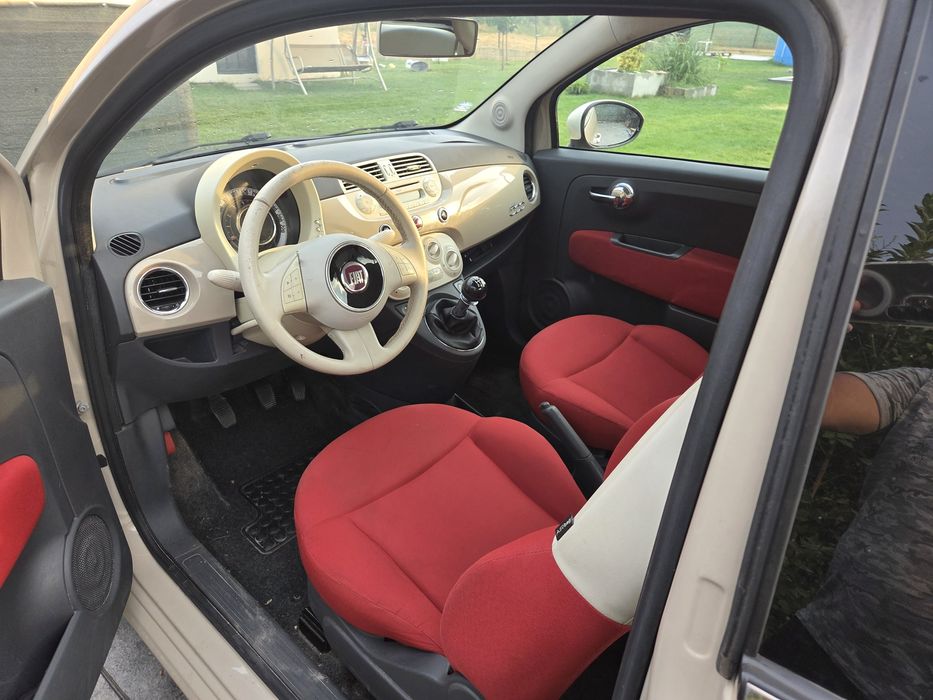 Fiat 500 gaz+ benzina